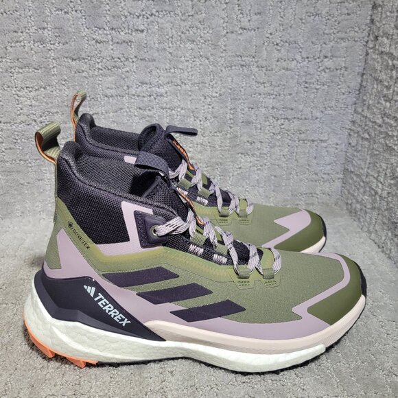 Adidas Terrex Free Hiker 2 Women's Size US 7 GTX Multicolor Hiking Trail Shoes. - Picture 3 of 10
